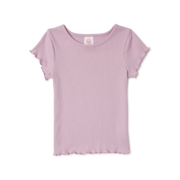 Wonder Nation Baby and Toddler Girls Romper with Tee, 2 Piece Set, sise 4T - Picture 3 of 3